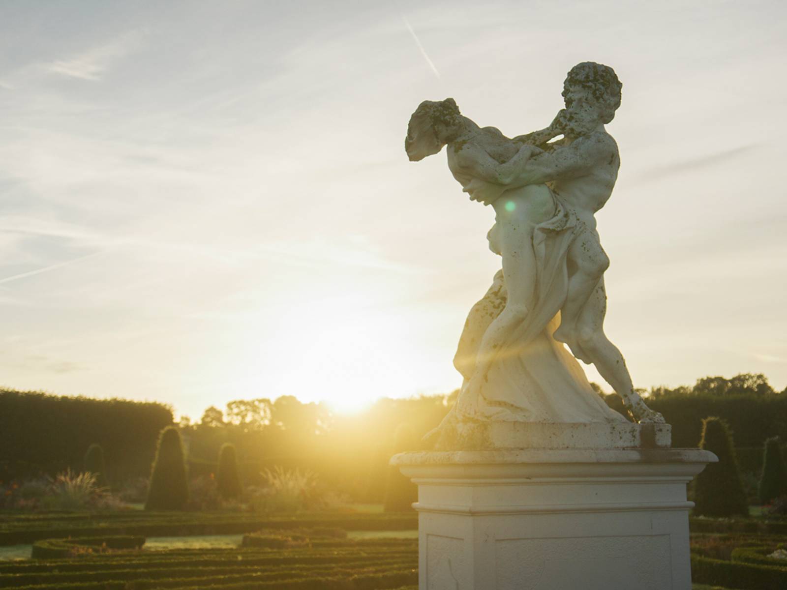 Morgend&auml;mmerung im Gro&szlig;en Garten