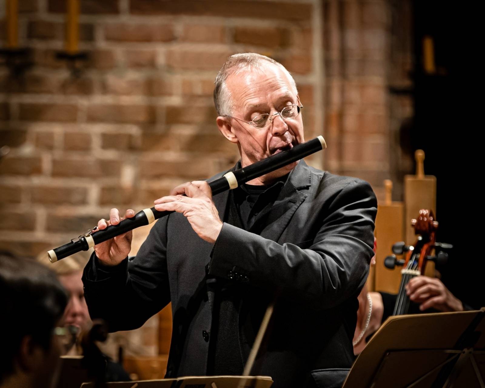 Flötist Brian Berryman