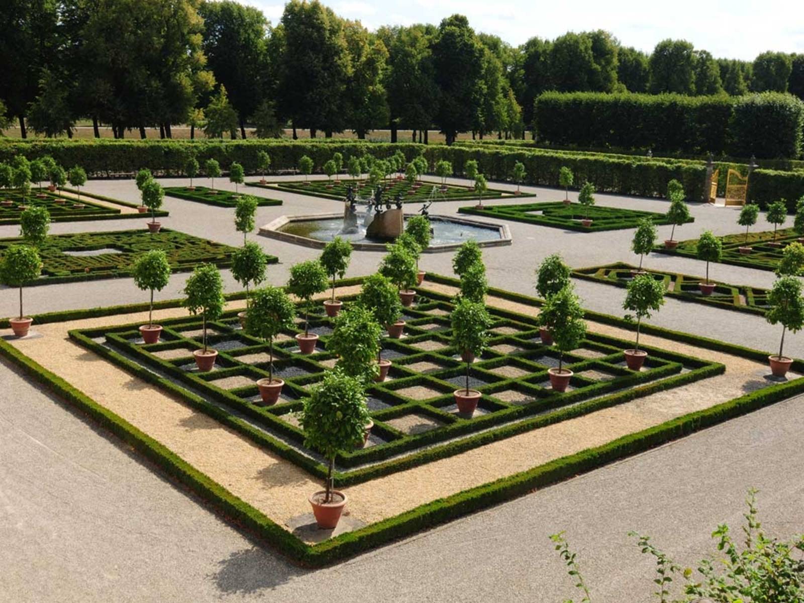 Orangenparterre