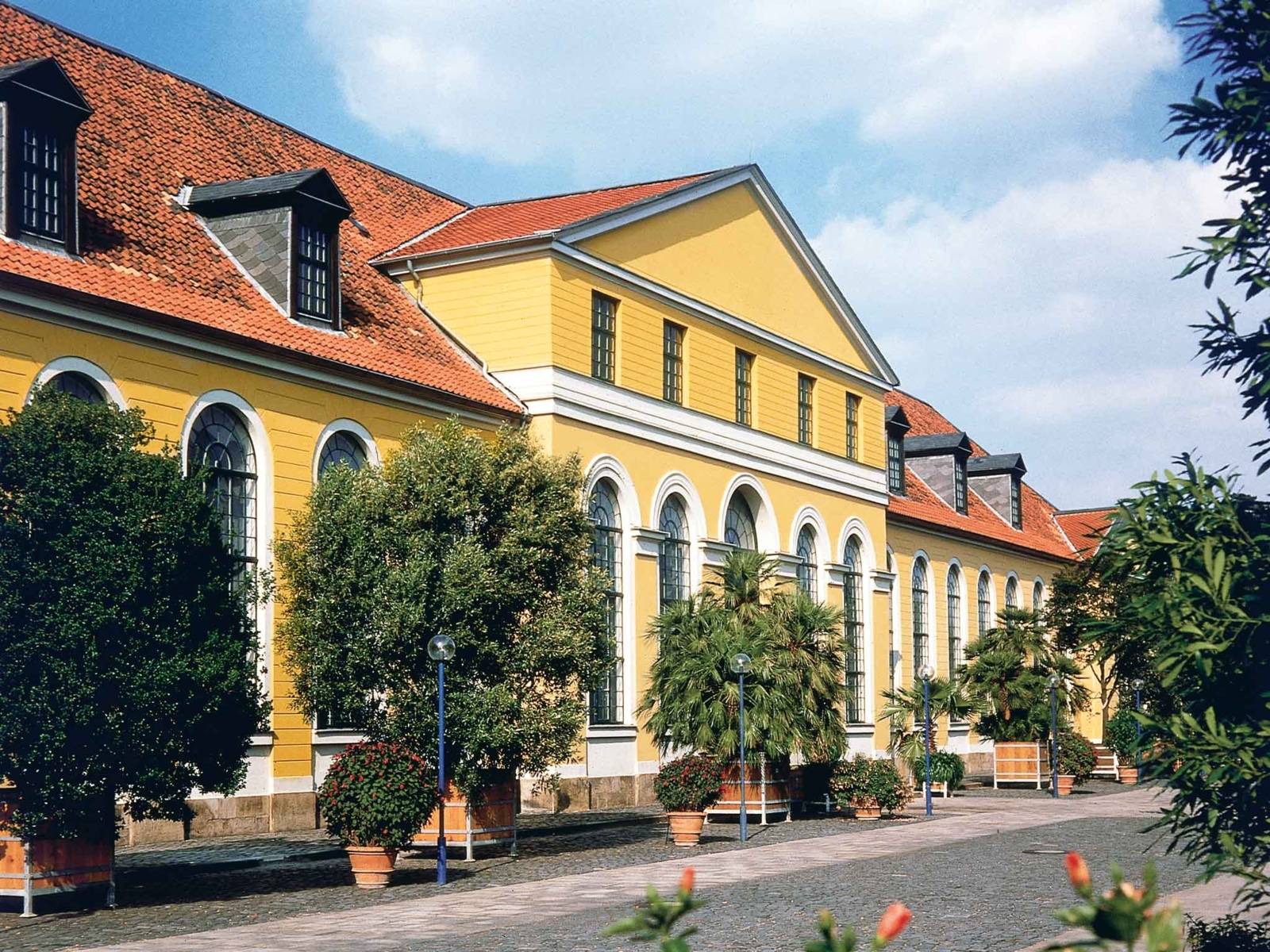 Außenansicht der Orangerie
