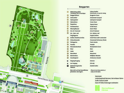Berggarten-Plan