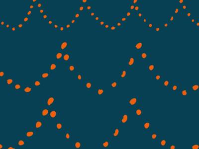 Stilisierte Girlande