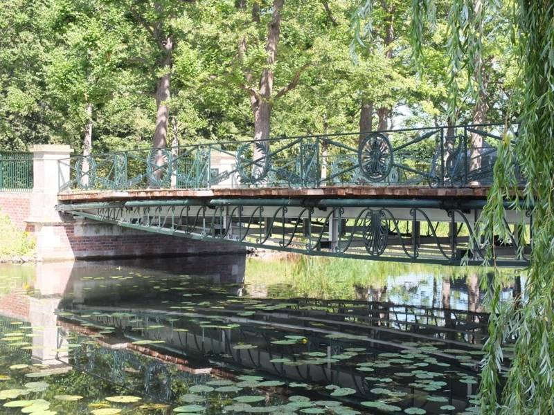 Sanierte Friederikenbrücke