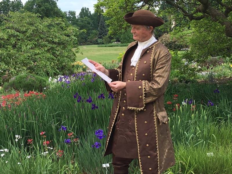 Carl von Linné im Berggarten Herrenhausen