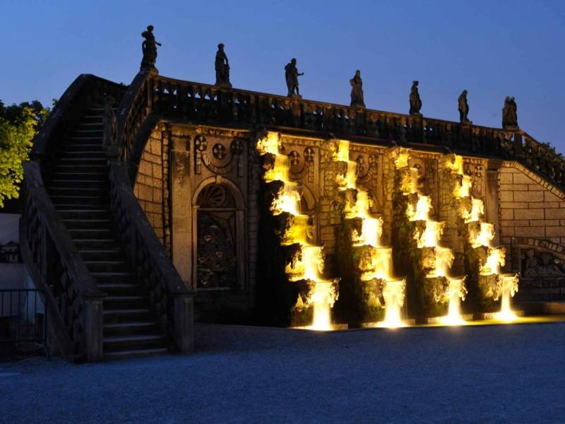 Illumination der Großen Kaskade