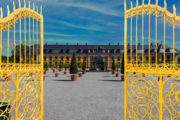 Goldenes Tor in den Herrenhäuser Gärten
