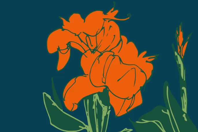 Stilisieret Blume