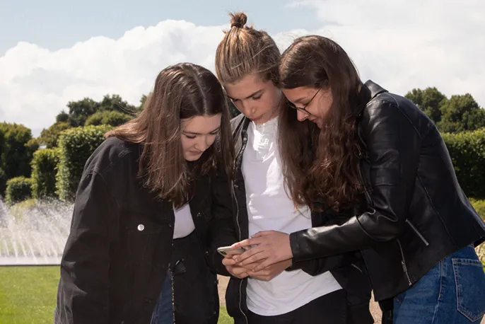 Digitale Gartenrallye