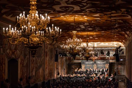 Orchester in Galerie Herrenhausen