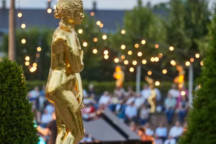 Sommerliche Stimmung im Gartentheater