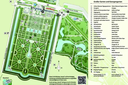 Karte Großer Garten