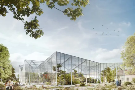 Ein neues Schauhaus für den Berggarten