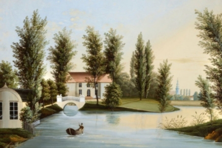 Sommerhaus im Wangenheimgarten (um 1825)
