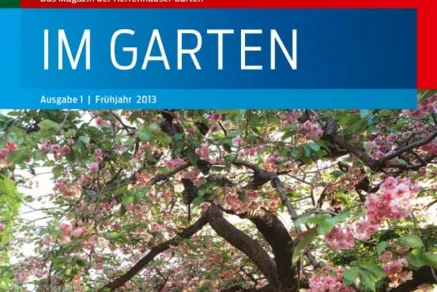 Titelseite "Im Garten"