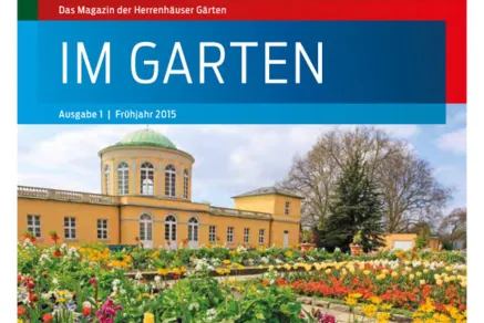 Titelseite der "Im Garten"