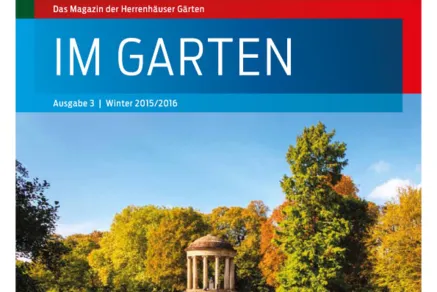 Titelseite der "Im Garten"