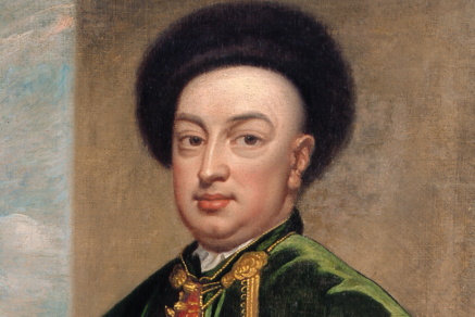 Porträt Ludwig Maximilian Mehmet von Königstreu, Kammerdiener Georgs I. 
