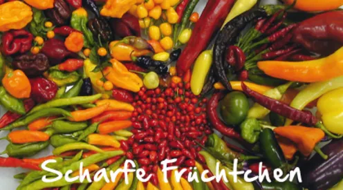 Postkarte Scharfe Fr&uuml;chtchen