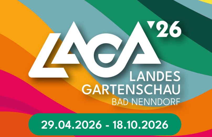 Motiv der Landesgartenschau 2026