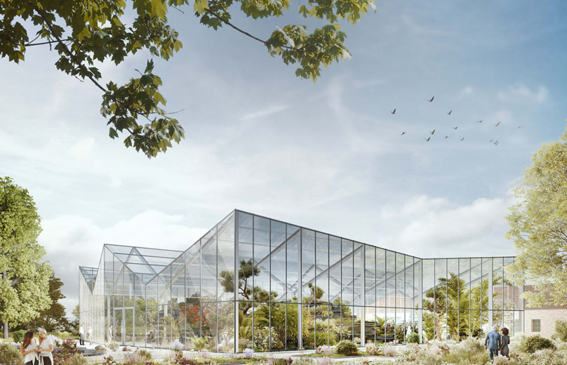 Ein neues Schauhaus für den Berggarten