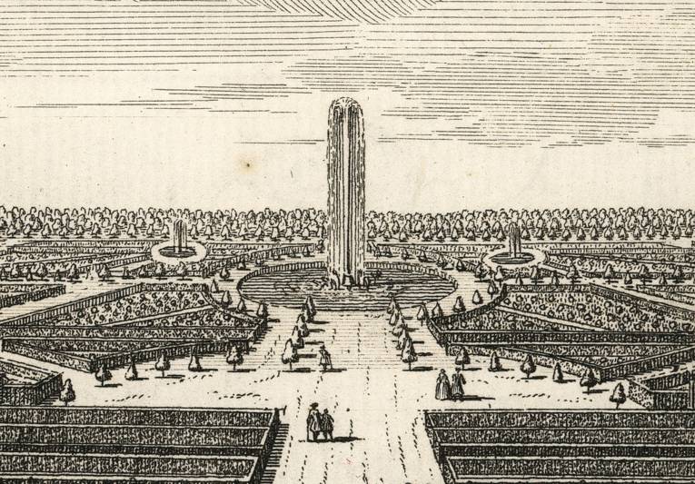 Kupferstich Gro&szlig;e Font&auml;ne