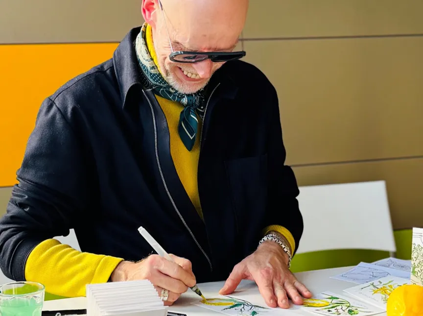 Claus Dorsch zeichnet