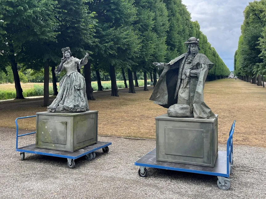 Sprechende Statuen