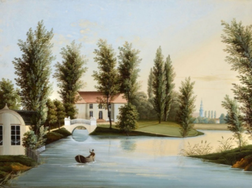Sommerhaus im Wangenheimgarten (um 1825)