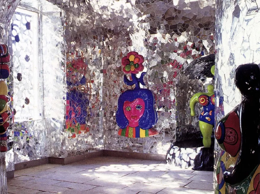 Die Grotte in den Herrenhäuser Gärten.