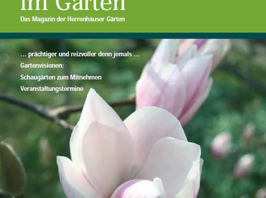 Die Titelseite der Ausgabe 1/2007 von "Im Garten"