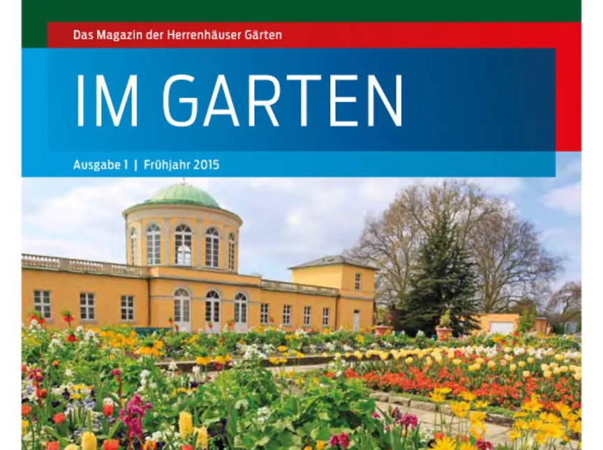 Titelseite der "Im Garten"