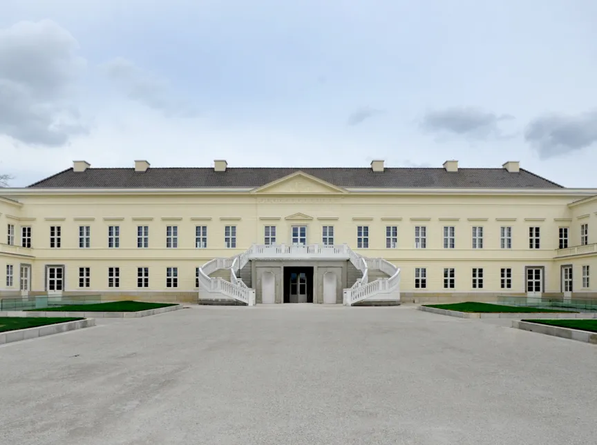 Schloss Herrrenhausen, Ansicht von der Gartenseite