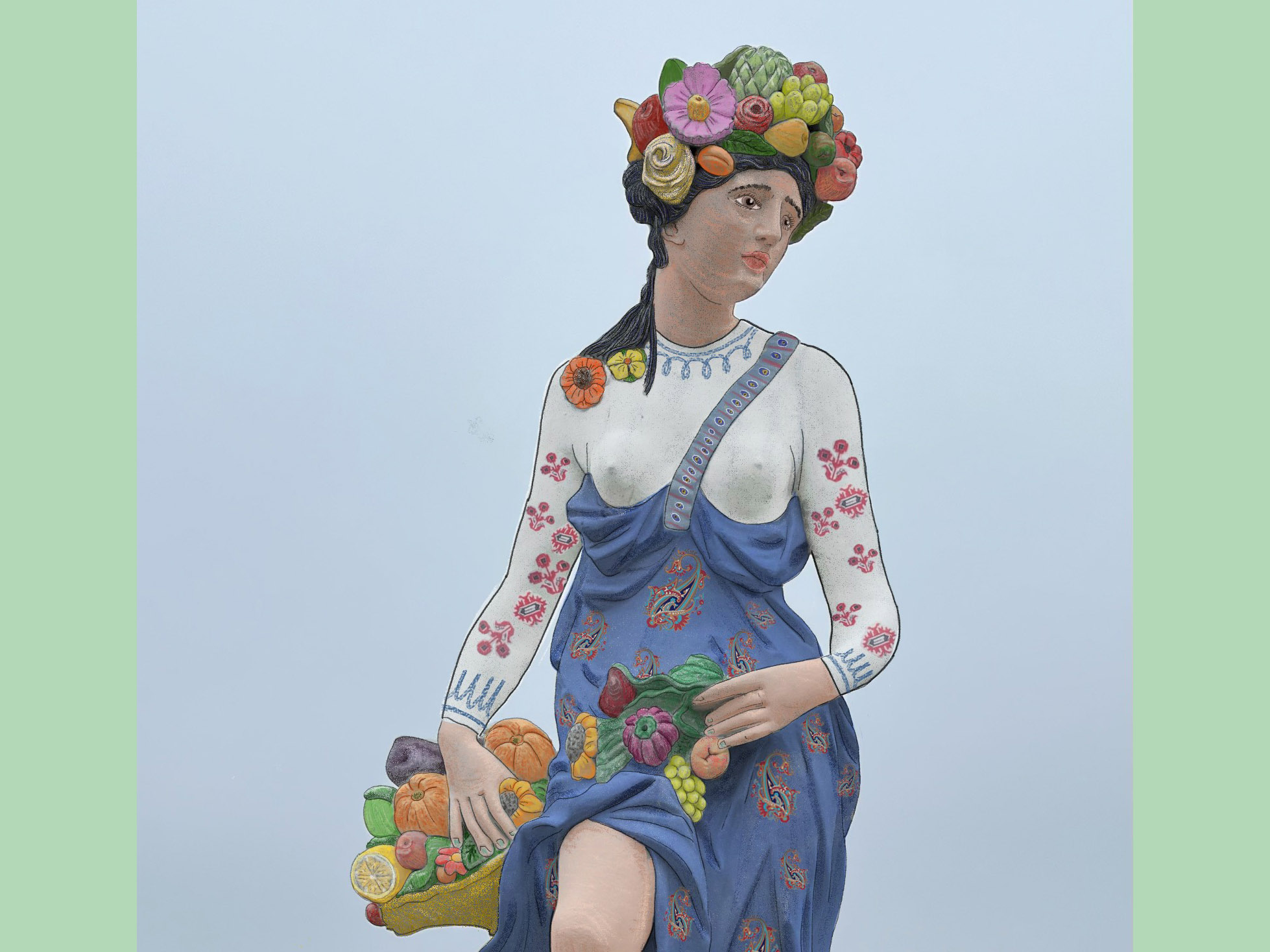 Luigi Ciotta: Tanz der Götter - Illustration von Cybele