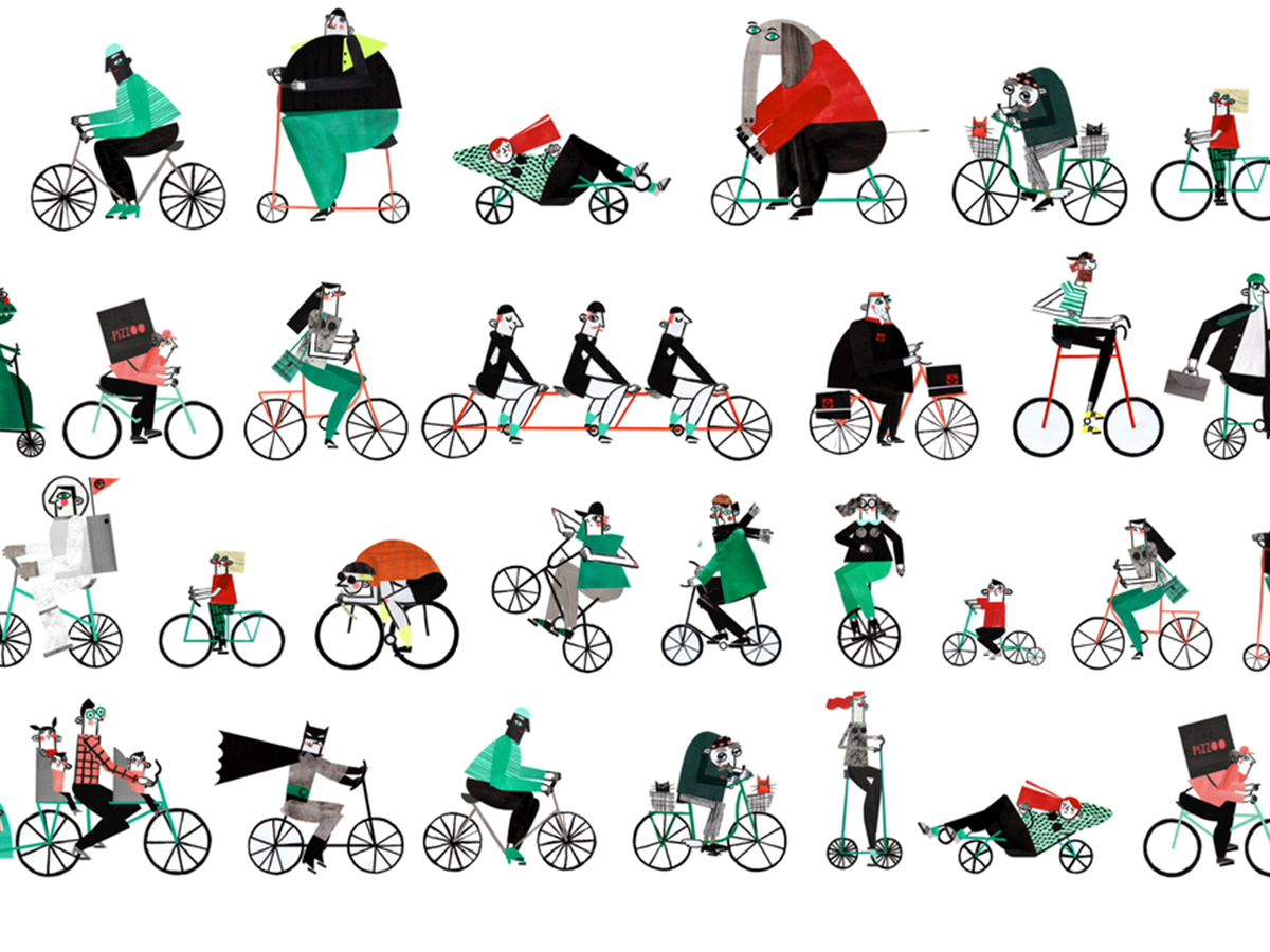 Animationsfilm "Roues Libres - Freilauf" von Jacinthe Folon
