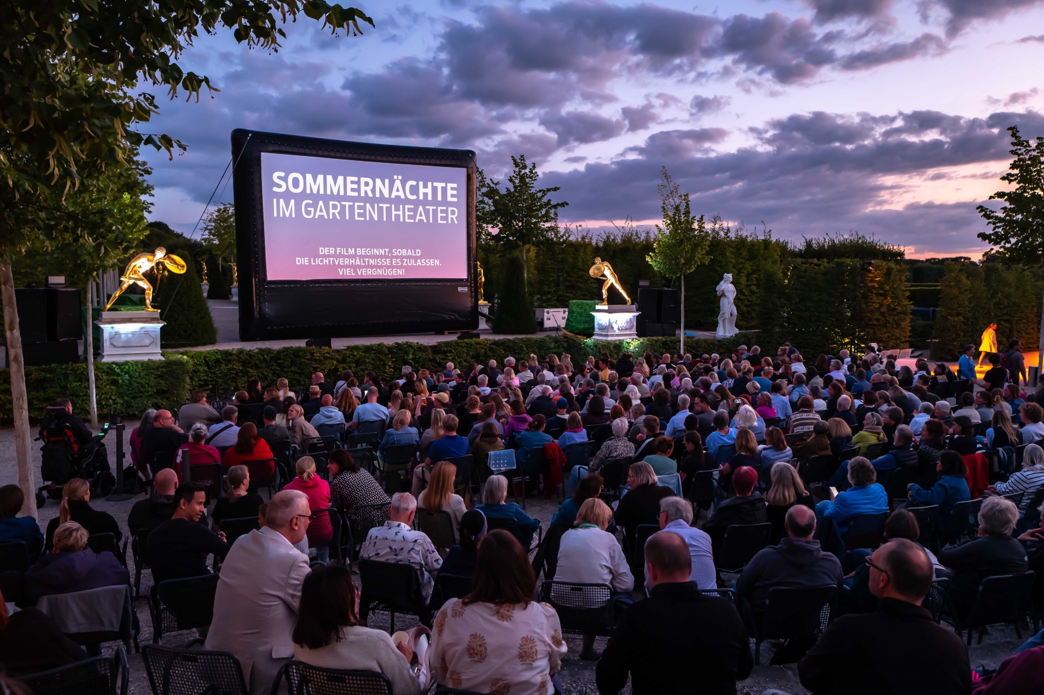 Freiluft-Kino im Gartentheater