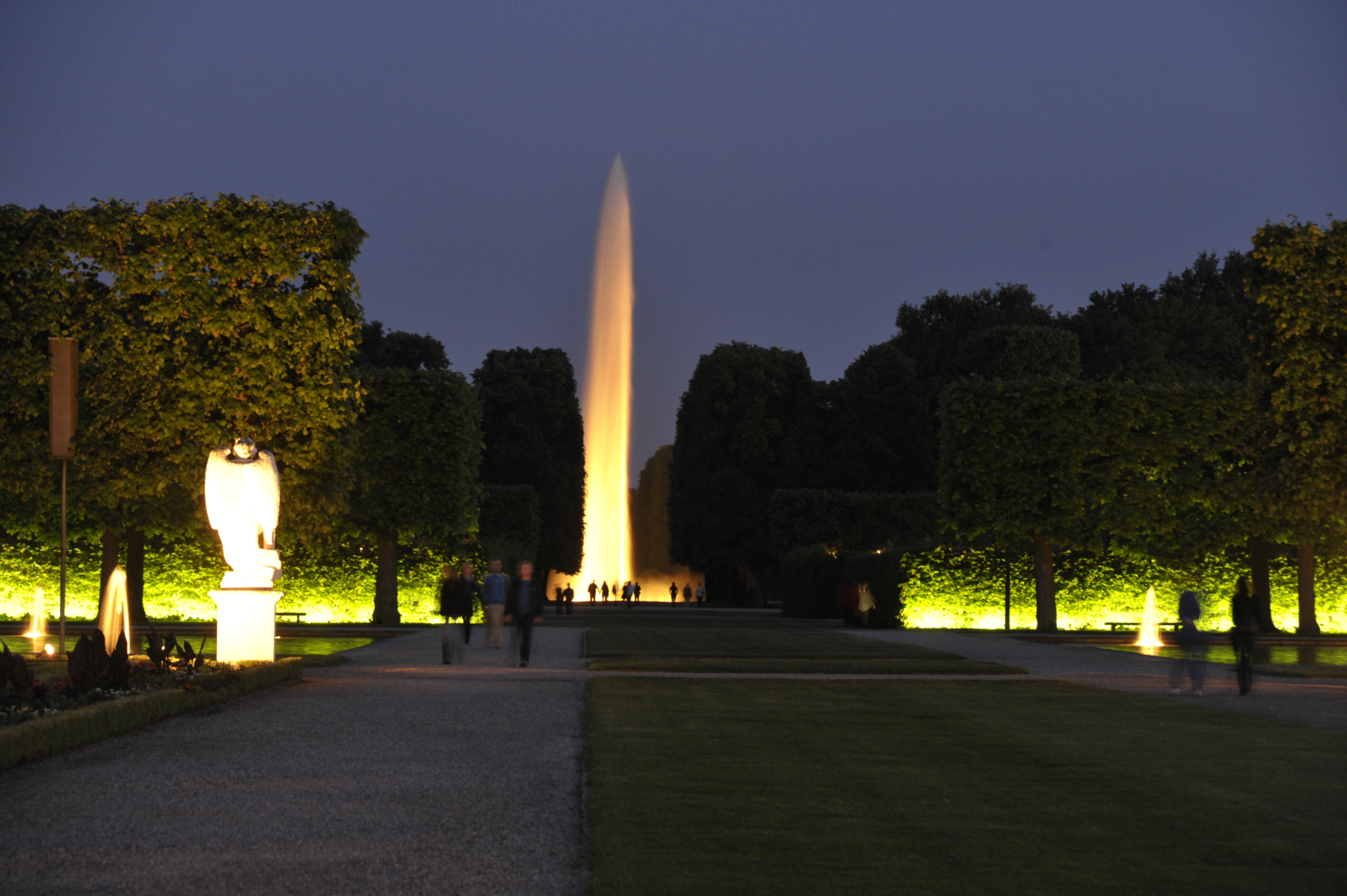Illumination Fontaine